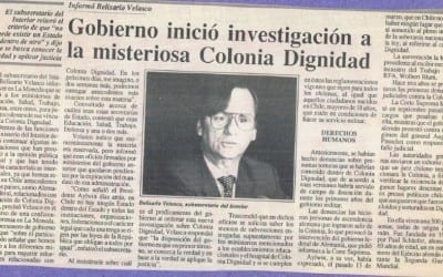 Informó Belisario Velasco, gobierno inició investigación a la misteriosa Colonia Dignidad