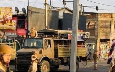 La RESLAC demanda el inmediato repliegue de las fuerzas armadas y la vigencia de garantías básicas en chile