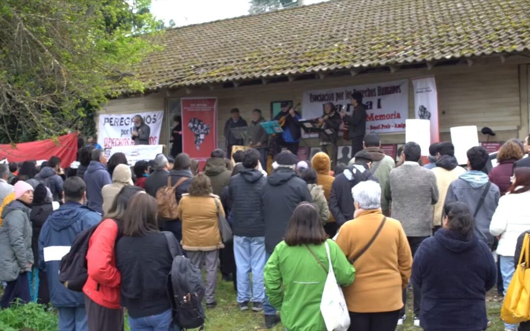 Masivo acto en memoria de víctimas de la dictadura fue realizado al interior de la Ex-Colonia Dignidad